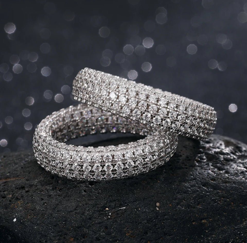 925. Sterling Silver Round Ring